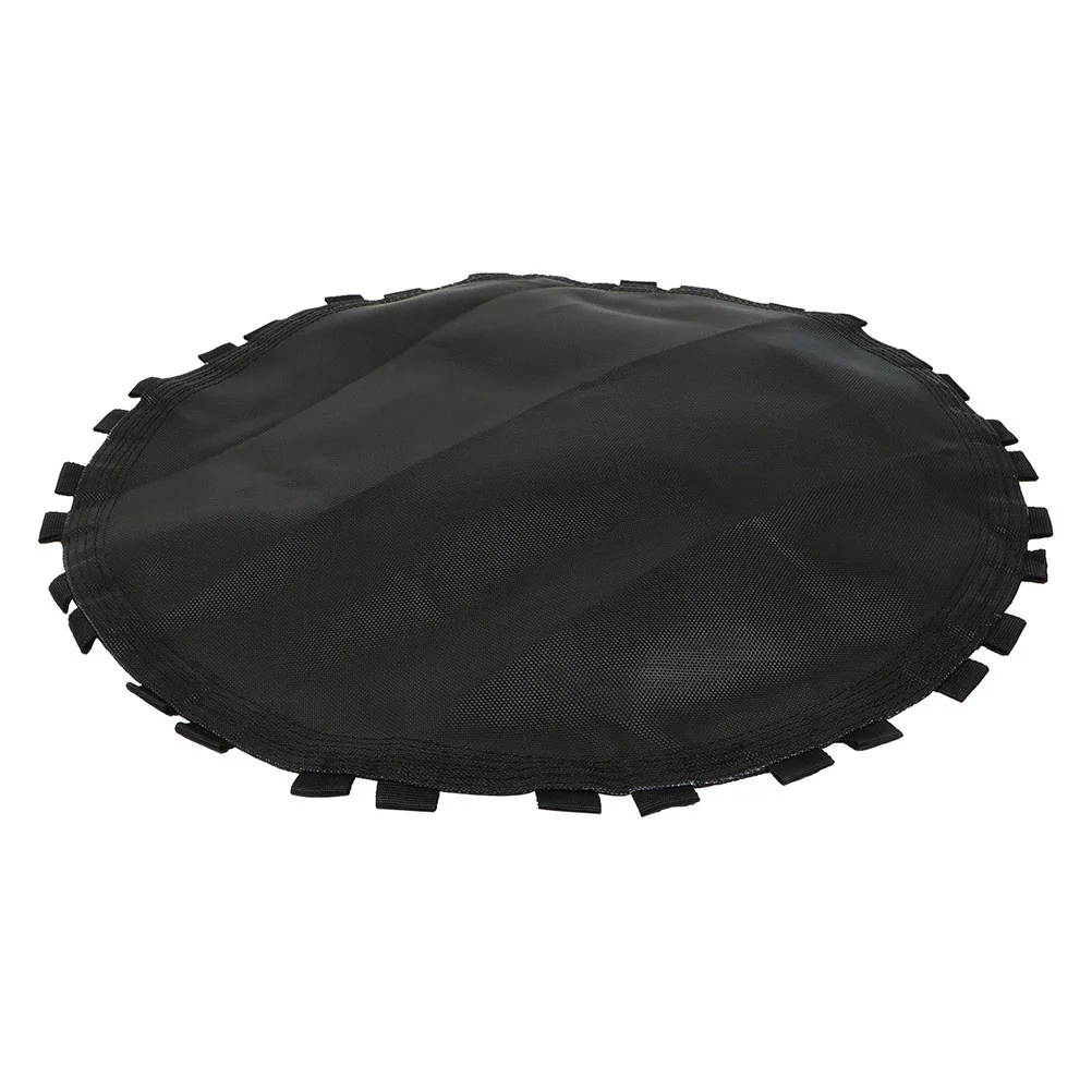 

Black Trampoline Replacement Jumping Mat Trampoline Round Mat with Hook (Black)