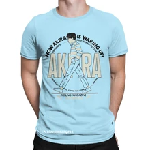 Camiseta de ahora Akira Is awaking Up para hombre, camisetas Vintage de Manga japonesa de Akira Kaneda Tetsuo, camisetas Harajuku, ropa de regalo de cumpleaños
