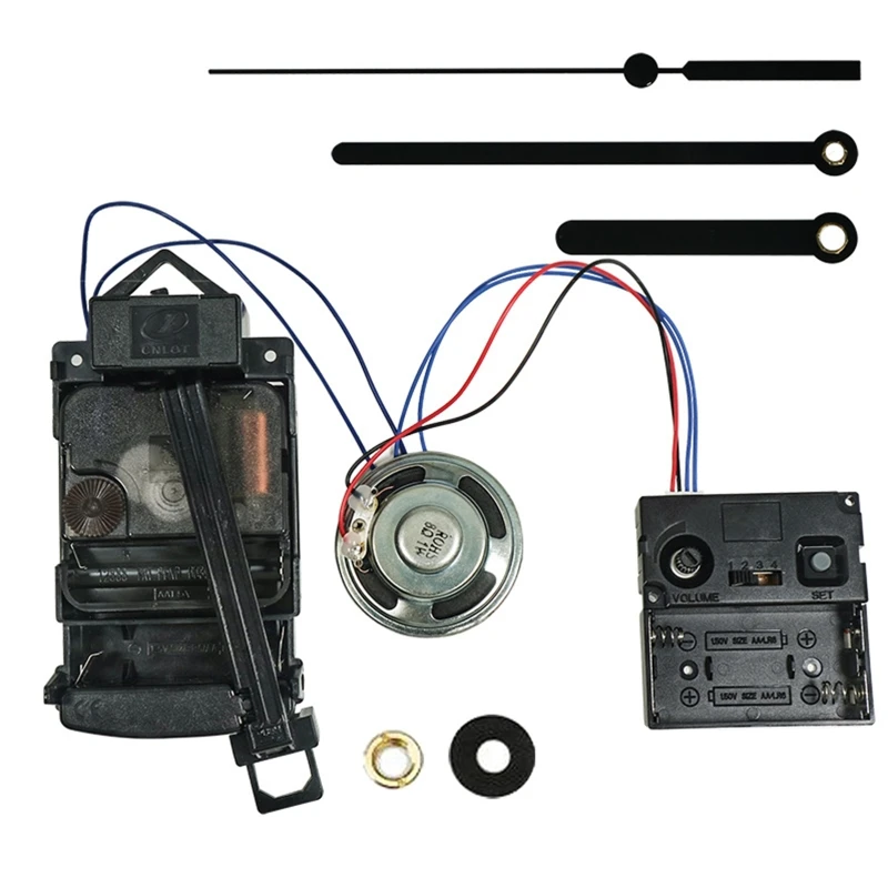 Pendulum Clock Movement Music Box DIY Repair Kit for Repairing Clock Needle 4