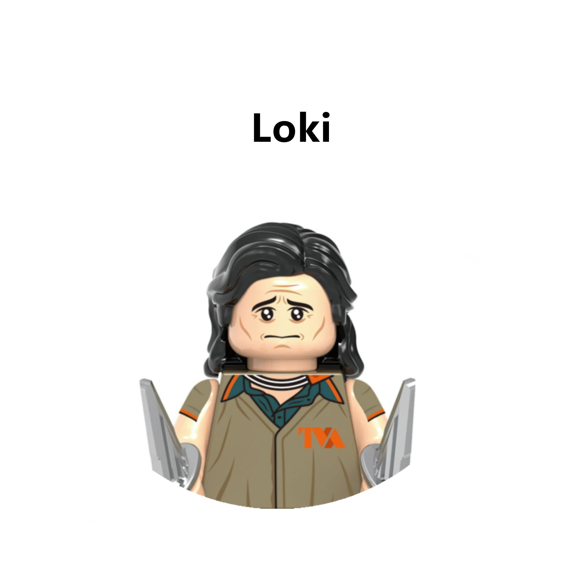 Supereroe Tva Loki Widow Vision Falcon Building Blocks Mattoni Anime Cartoon Mini Action Figures Teste Assemblaggio Giocattoli Regali Per Bambini