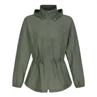 ST ANDREWS 2024 Autumn New Women's Golf Clothing Outdoor Sunscreen Windproof Waist Hooded Long Sleeve Jacket 1