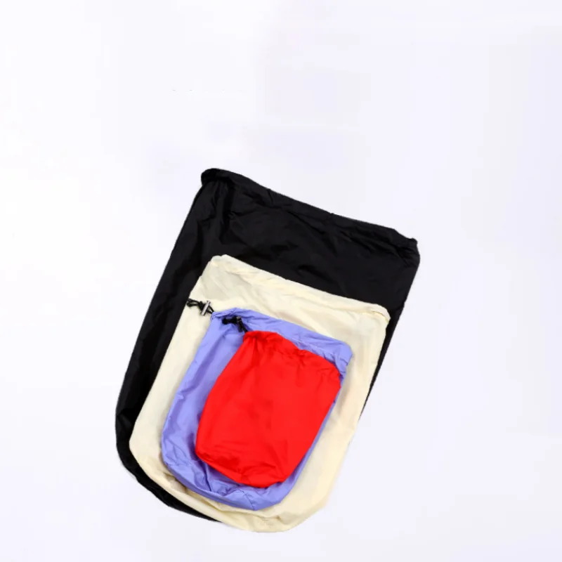 Oxford Round Bottom Drawstring Pocket Waterproof Storage Bags