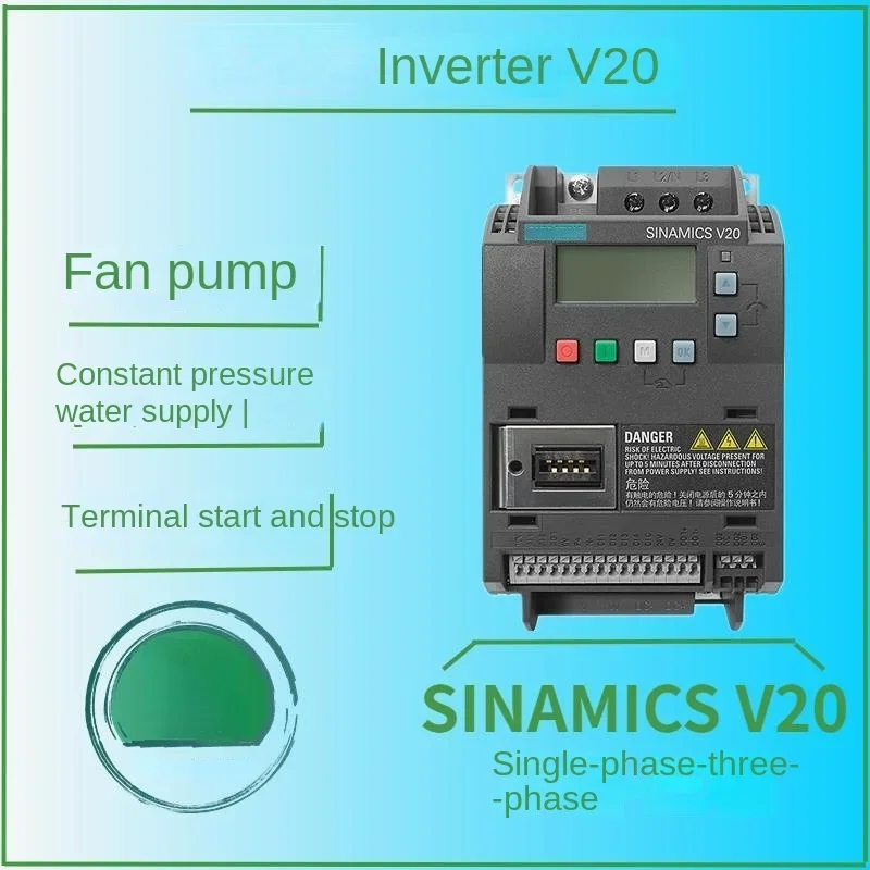 Inverter V20 0.37/0.75/1.1/1.5/2.2/3/4/5.5/7.5/11/15/22 Kw