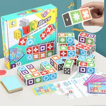 

Kids Space Logical Thinking Board Game Matching Puzzle Thinking Desktop Game Puzzle Toy Parent-Child Interactive Party Game Gift