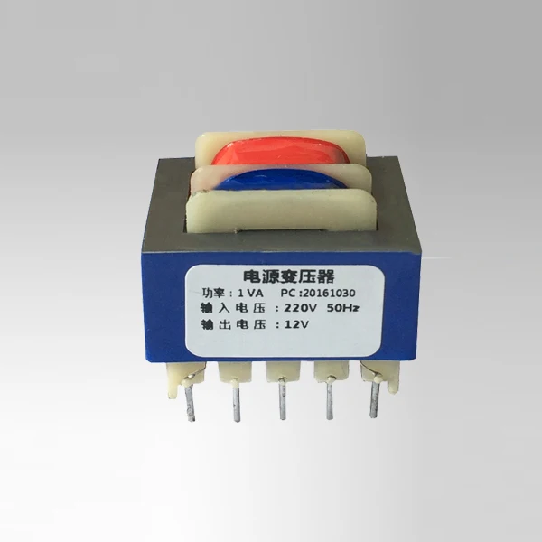 para ac 6v 9v 12v 15v 24 Mais Pinos 5p 7.25 mm Pitch Plug no Transformador de Potência do Núcleo do Quadro Aberto da Placa do Pwb ei 28*14 1w 1va ac 220v