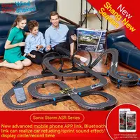 1:64 Track Racing Toy Remote Control Car Set Racing Track Double Electric Railway Track Toy Slot Car Natal Children Day Gift Toy 2