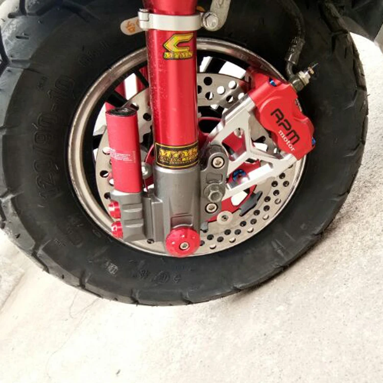 Étrier De Frein Avant Radial 4 Pistons Pour Moto - Montage Radial 82mm - Neuf Avec Léger Défaut