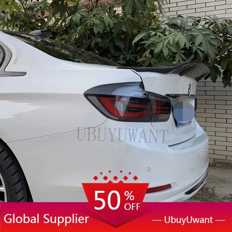 

Fit For BMW F30 F35 320i 328 2011-2018 Car Styling High Quality Carbon Fiber Rear Spoiler Trunk Lip Wing