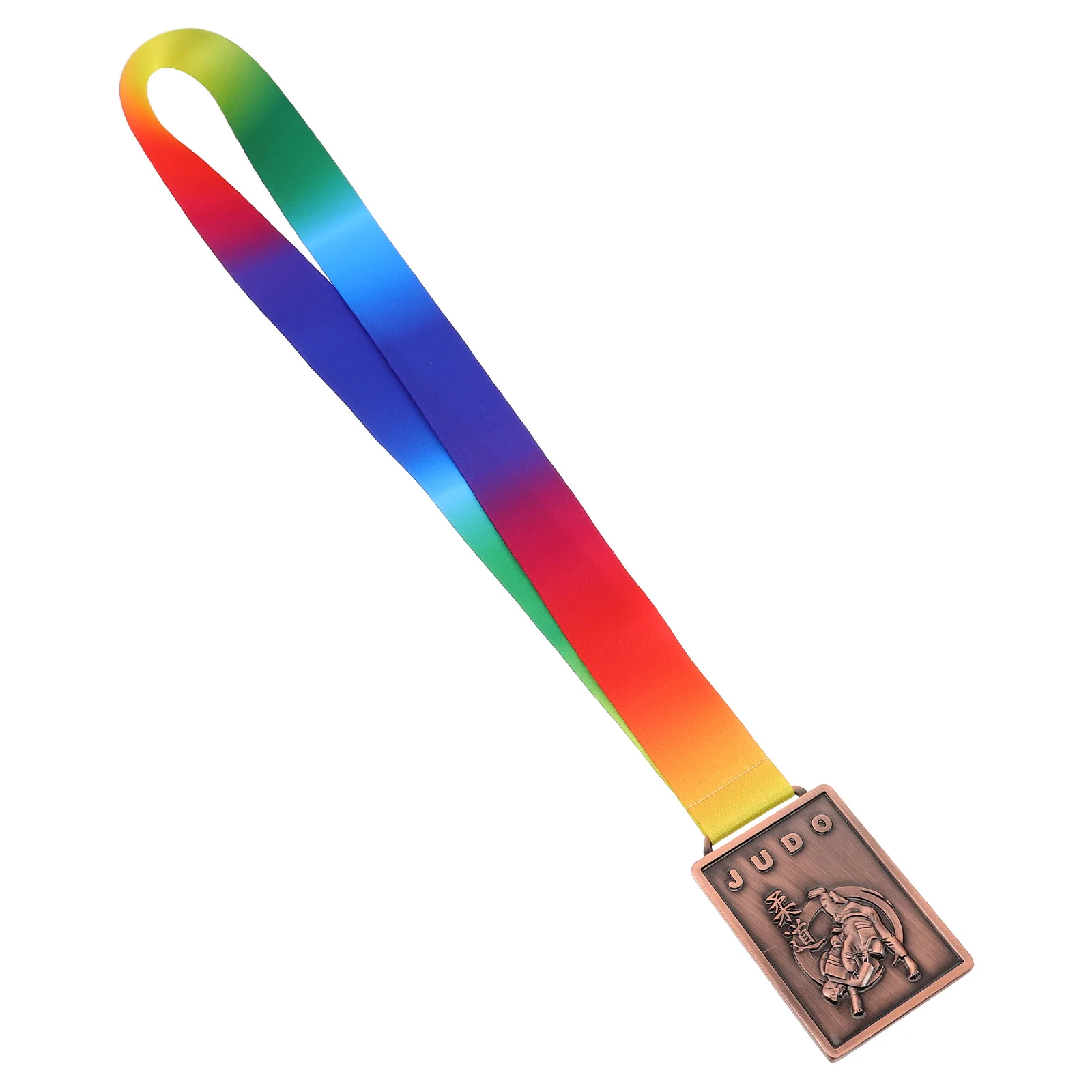 Metallic Judo Medal Durable Awards Souvenirs Gold Silver Bronze Medals Sports Game Awards Participation Award Team Sports