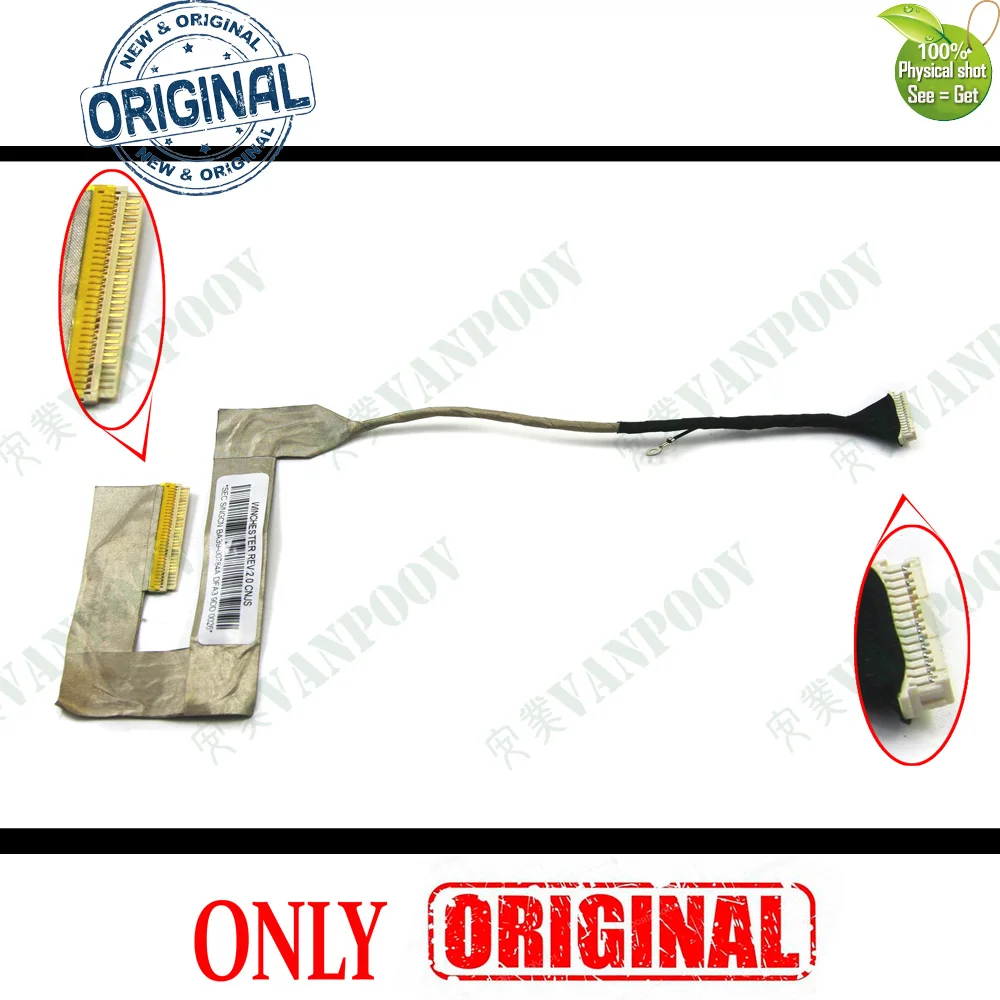 Nuovo Cavo Lcd Flessibile Vedio Originale Per Samsung Netbook Nc10 Nc100 Nd10 Series - Ba39-00766A Ba39-00784A Dfa3