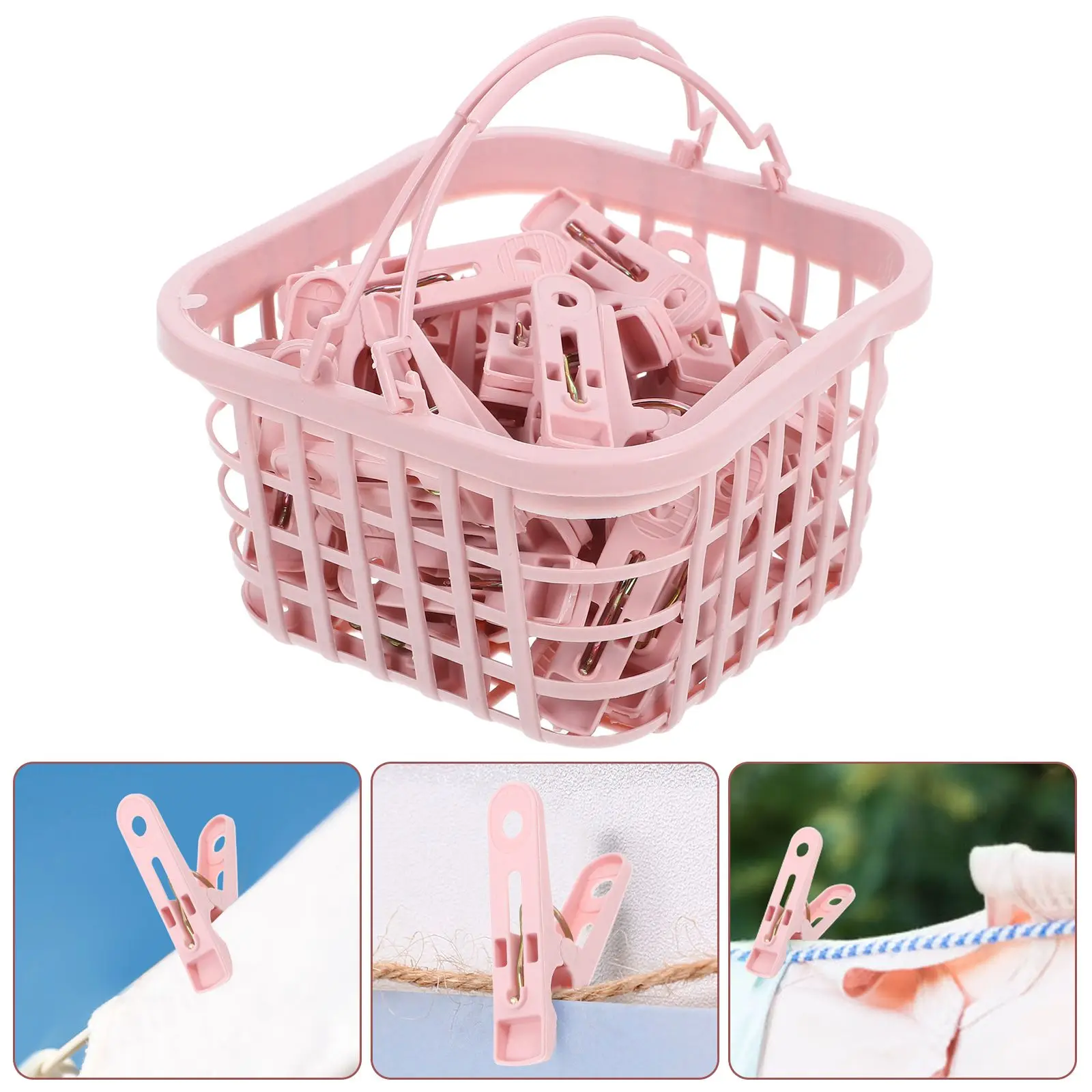 30 Pcs Clothespin Quilt Clips Laundry Clothes Pegs Windproof Plastic Pins Blanket Clip Towel Clamps Home Storage ganization