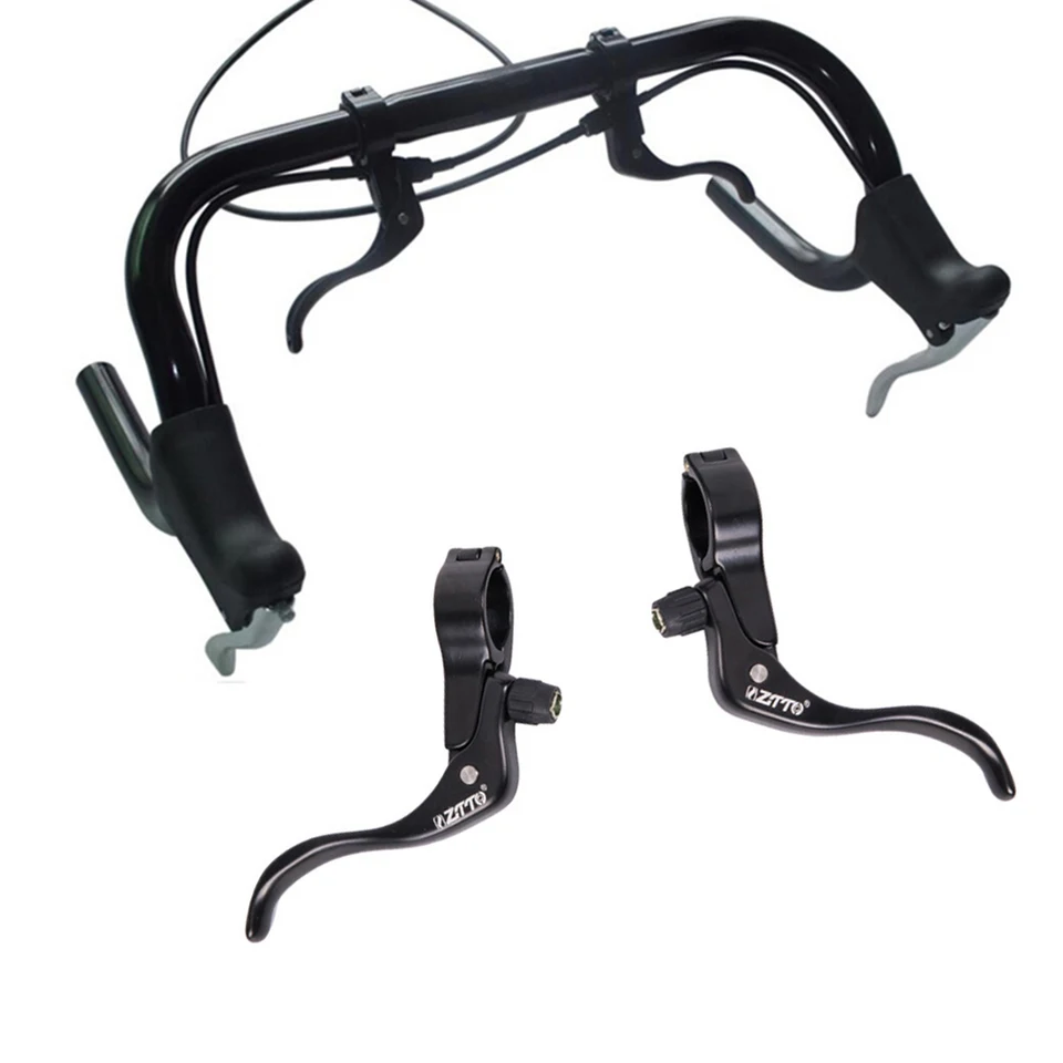 Palancas De Freno Y Embrague Para Bicicleta De Tierra - Aleación De Aluminio, Para Manillar 7/8", Instalación Fácil, Compatible Con Frenos Hidráulicos