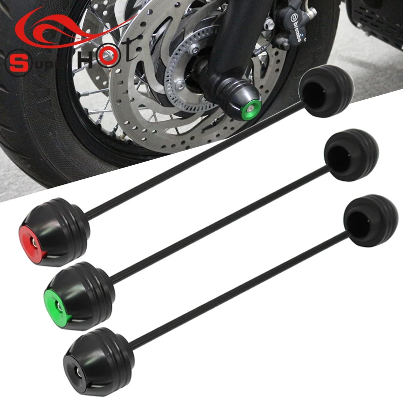 For Kawasaki Z1000 Z1000R Z900 Z650 Ninja650 Ninja Z 1000 650 900 Accessories Wheel Protector Rear Front Axle Fork Crash Sliders
