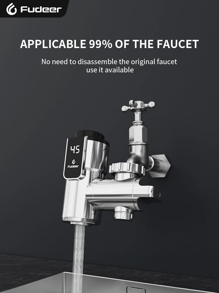 Fudeer 3400 واط 220 فولت تسخين المياه الكهربائية ا...
