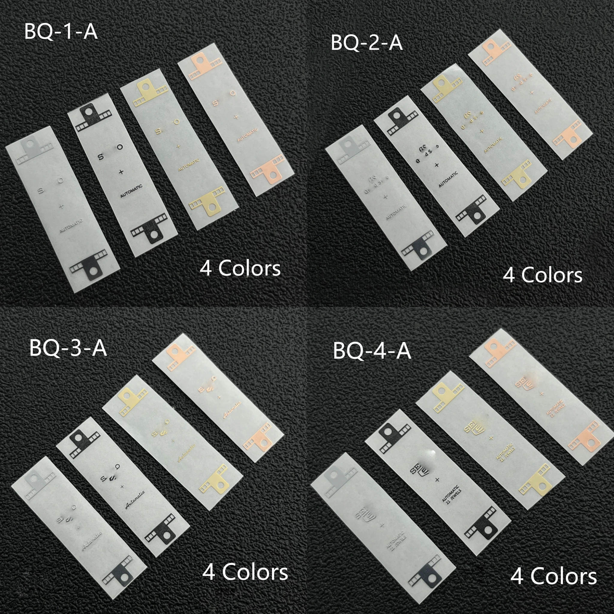 

Logo Nickel Label Sticker Paste For Nh35 Nh36 7s36 4r35 Watch Face Brand Sign Plate Trademark Dial Accessories