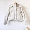 Lemon Wunder Puff New Winter Detachable Hooded High-end Down Jacket Women's All-match Thickened Warm Jacket for Women 4