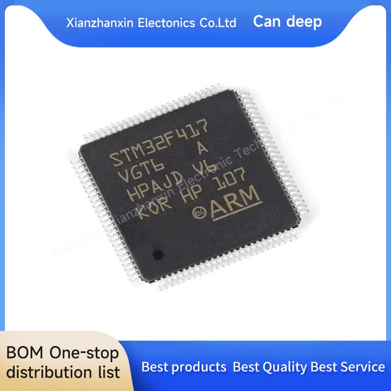 

1 шт./партия, микроконтроллер STM32F417VGT6 STM32F417 417VGT6