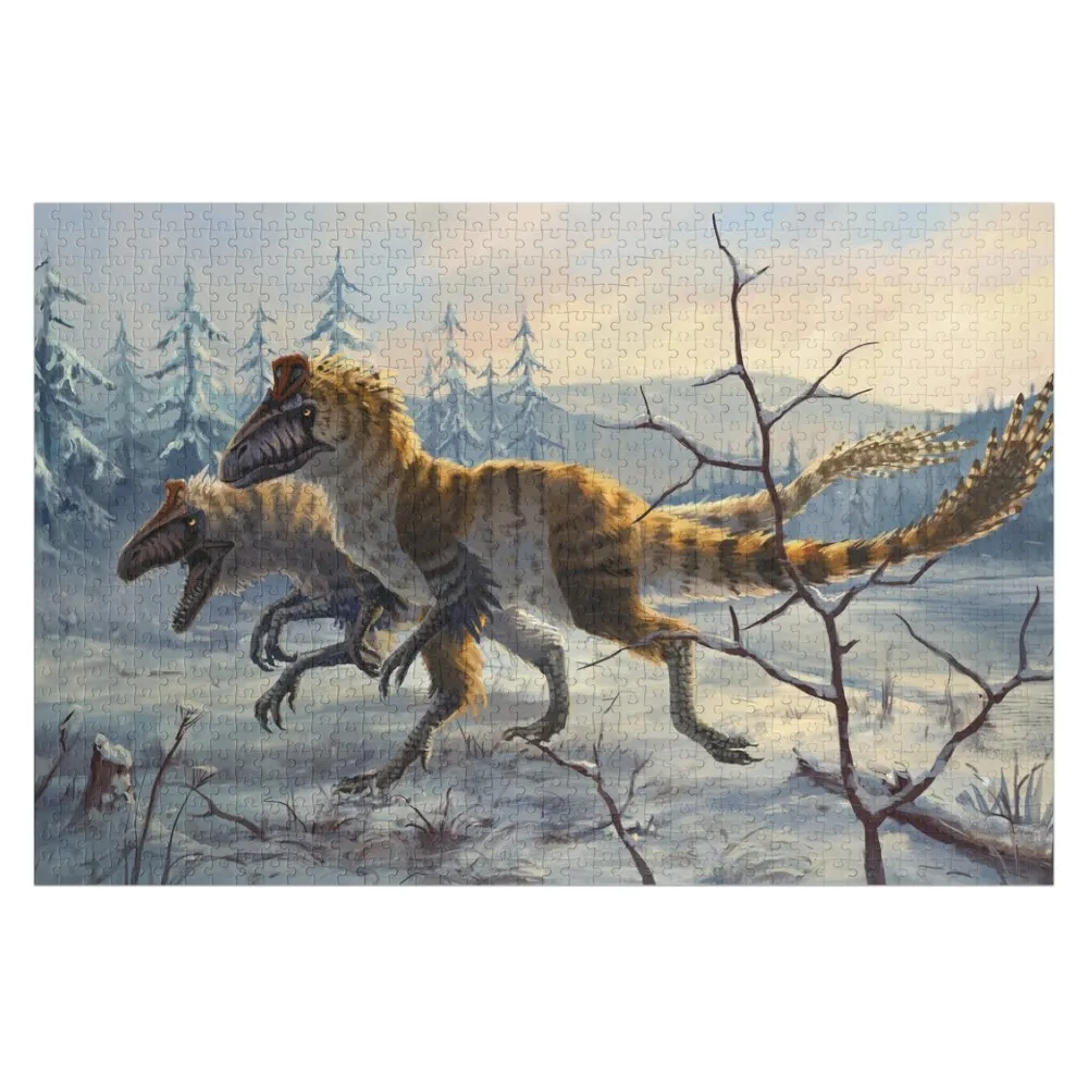 

Cryolophosaurus Jigsaw Puzzle Novel Toys For Children 2022 Custom Wooden Gift Woods For Adults Puzzle