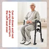 Rehabilitation Arm Training Crutches Walker,Disabled Mobility Walking Stick Chair ,Four-Legged Armrest Frame,Walkers for Elderly 3