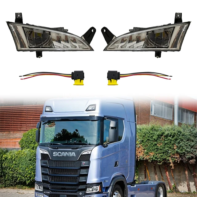 Scania s500 truck lower fog light bumper covers non OEM Part