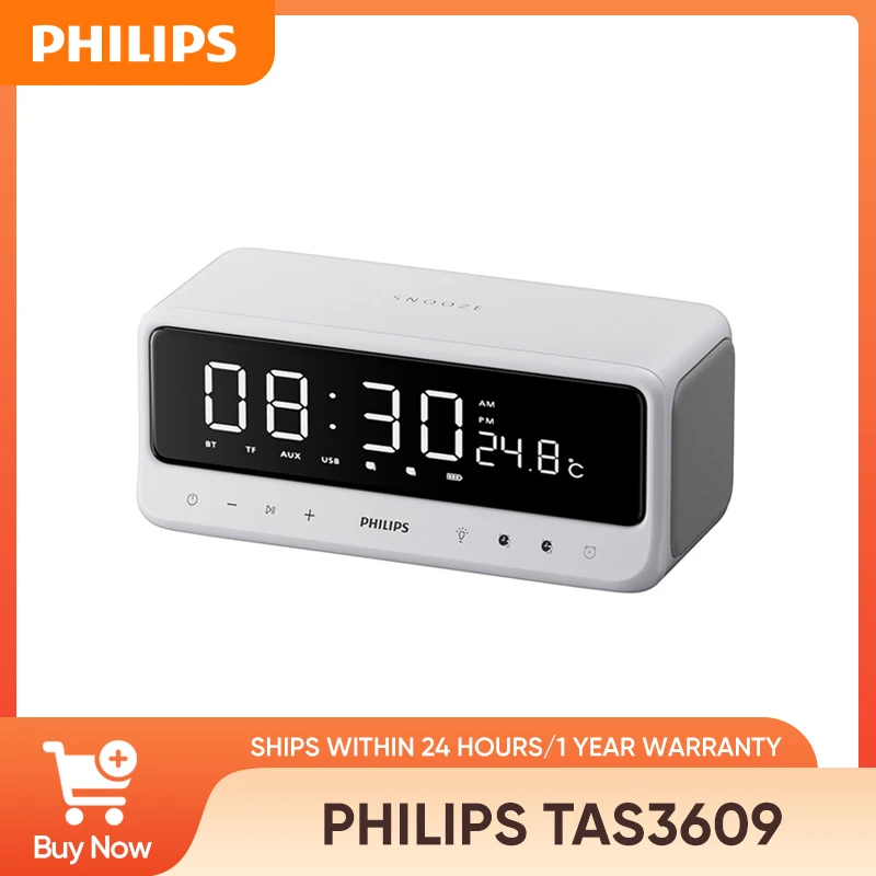 Philips TAS3609 Bluetooth-Lautsprecher mit Echtzeit-Temperaturanzeige_voghion.com