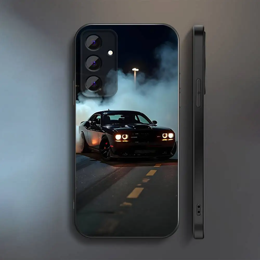 Dodge Challenger Inspired Soft Phone Case - Sleek Design for Modern Samsung Smartphones
