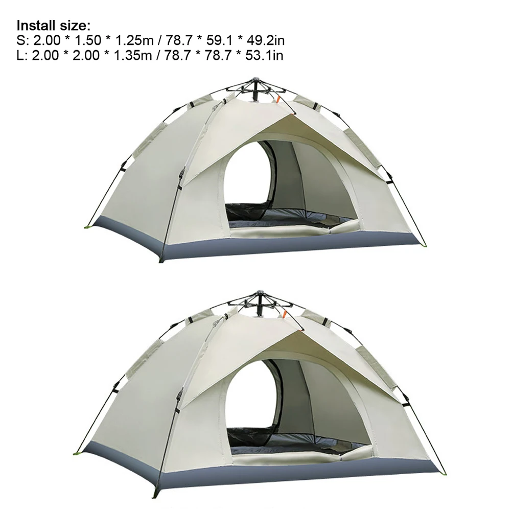 Outdoor Self-driving Travel Camping Tent Automatic Quick-opening Tent Portable Rainproof Sunshine-proof Tent Sunshine Shelter 5