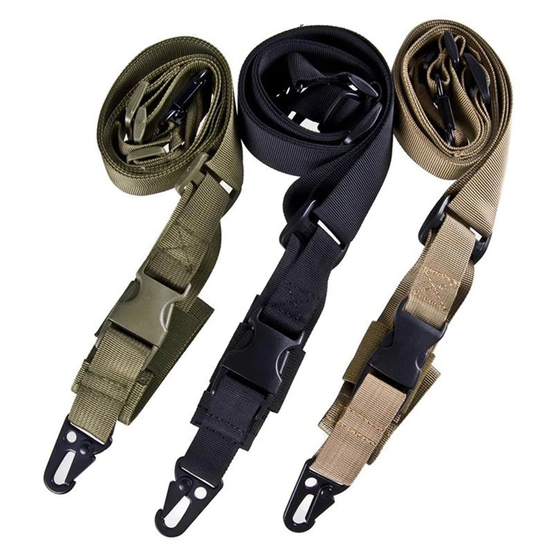 

Wear waterproof Tactical Gun Sling 3 Point Bungee Airsoft Rifle Strapping Belt Military Shooting Hunting Accessories