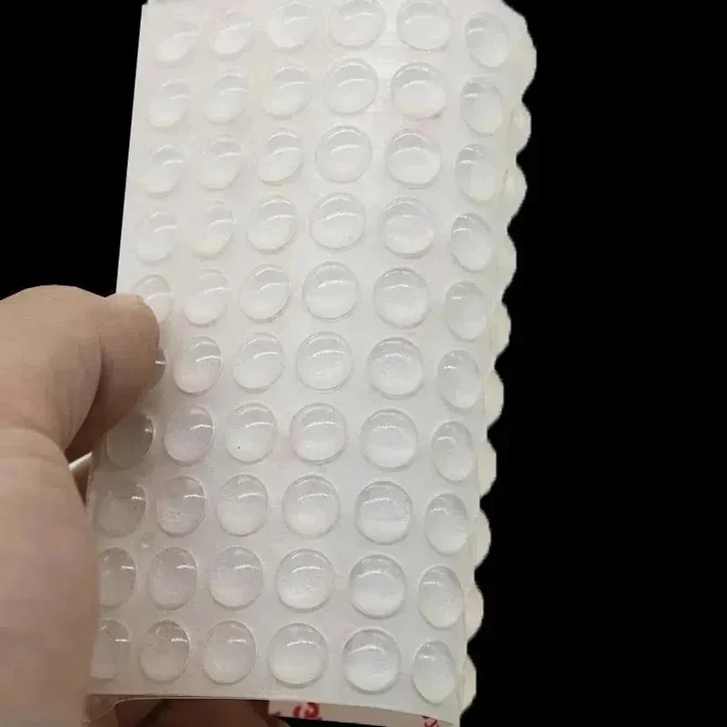 Silicone Furniture Pads Cabinet Door Bumpers Drawer Stop Bumper Pads Protective Buffer Cushion 300/100pcs