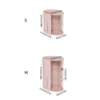 Desktop Rotating Makeup Brush Storage Cylinder, Powder Puff, Eyebrow Pencil, Beauty Egg, Dustproof Cosmetics Storage Box 6