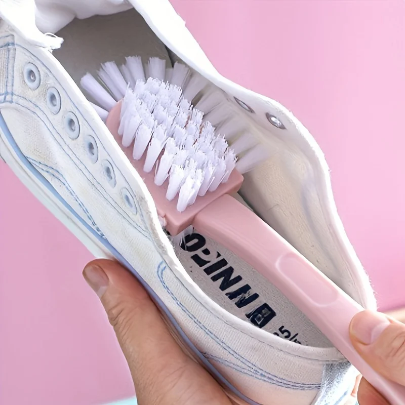 5Combination1Durable Cleaning Brush-Suitable for Shoes、Clothes, Etc. Easy Grip Handle Compact Design