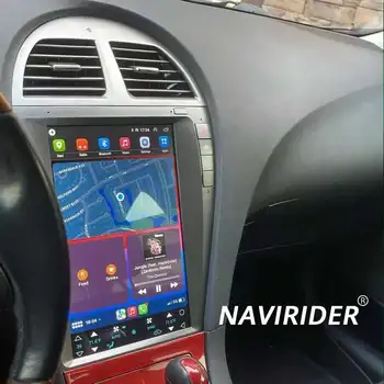 Radio de coche 2Din con pantalla Android de 12.8 pulgadas y Carplay para Lexus ES350 ES ES240 ES300 2006-2012, estéreo, GPS, reproductor multimedia de video. 1