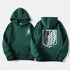 Attack on Titan Anime Pattern print Hoodie Men Women Streetwear Pullover Harajuku Shingeki no Kyojin Sweatshirt Loose breathable 4