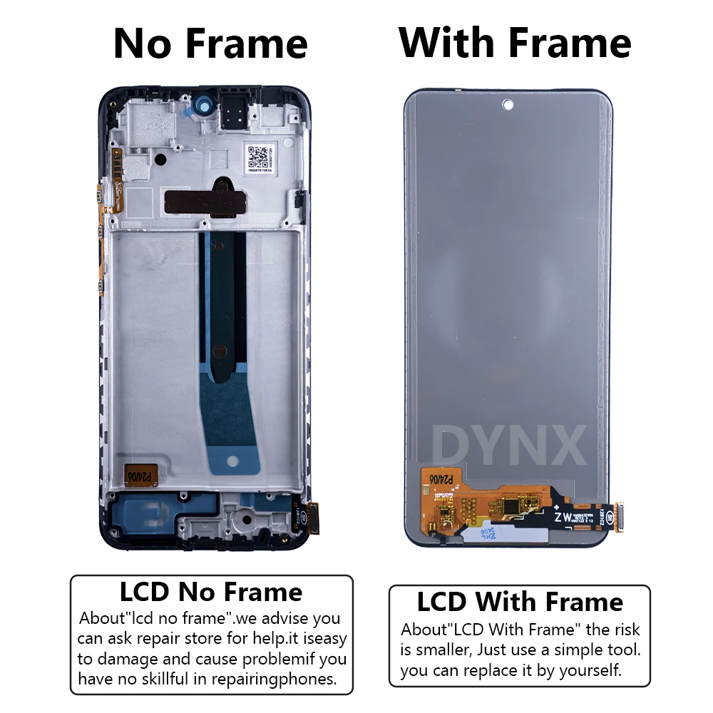 Écran LCD Super Amoled + Tactile Pour Xiaomi Redmi Note 11 / Note 11S 4G (Noir)