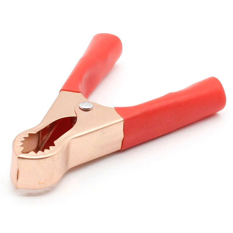 2-20Pcs 50A Red + Black 80mm Crocodile Car Caravan Van Battery Test Lead Clips Alligator Clips Connector