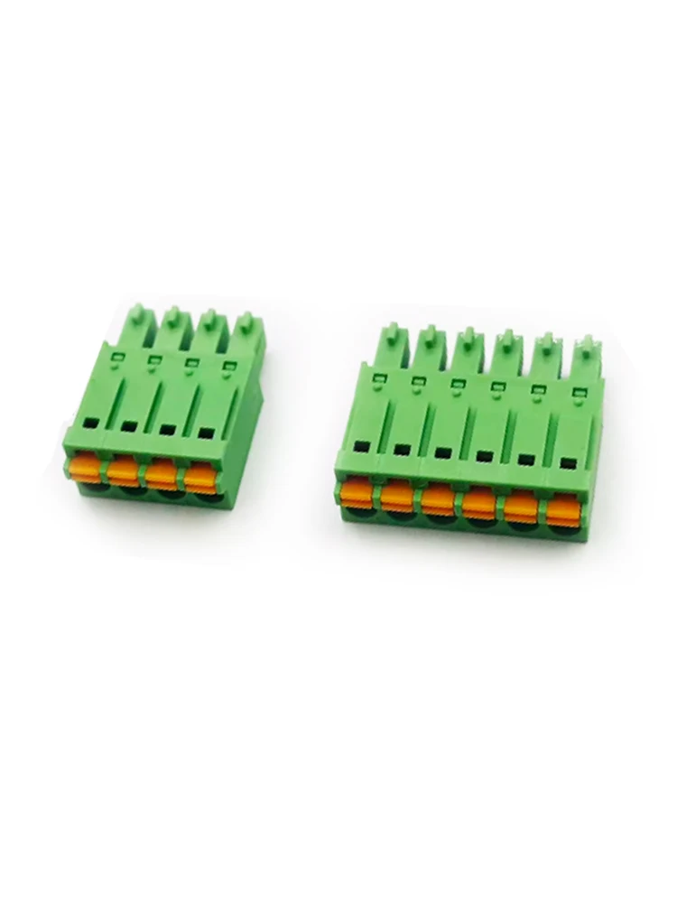 (10 Stück) KF 15EDGKN-3,81 mm schraubenloser PCB-Klemmenblock-Lochhalter, Federpresse, Plug-in, männlich, weiblich, KF 2EDGKN 3,81 2–20P – Detail 3