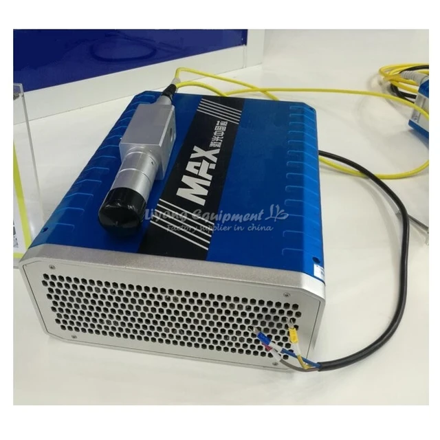 Original 50W Max Fiber Laser Source Q-switched Pulse GQM 1064nm for Laser Marking Machine DIY Parts Replacement 20W 30W 5