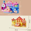 Kids Plasticine Machine Toys DIY Colored Clay Ice Cream Pretend Play Game Simulation Make Hamburger Creative Toy Slime Kit Gifts 6