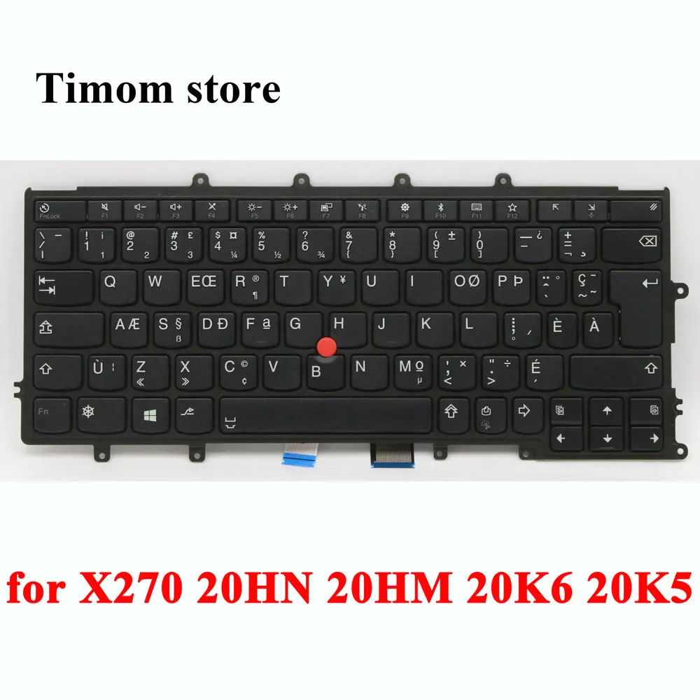 01EN549 01EP025 KBD N/BL CHY Всекитайская клавиатура для X270 20HN 20HM 20K6 20K5 Lenovo ThinkPad Оригинальная клавиатура для ноутбука