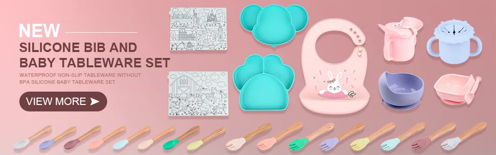 Description Picture 2 of itemLOFCA 1pc Silicone Bibs For Kids Newborn Baby Bibs Waterproof Silicone Feeding Baby For Toddler Breakfast Feedings Adjustable