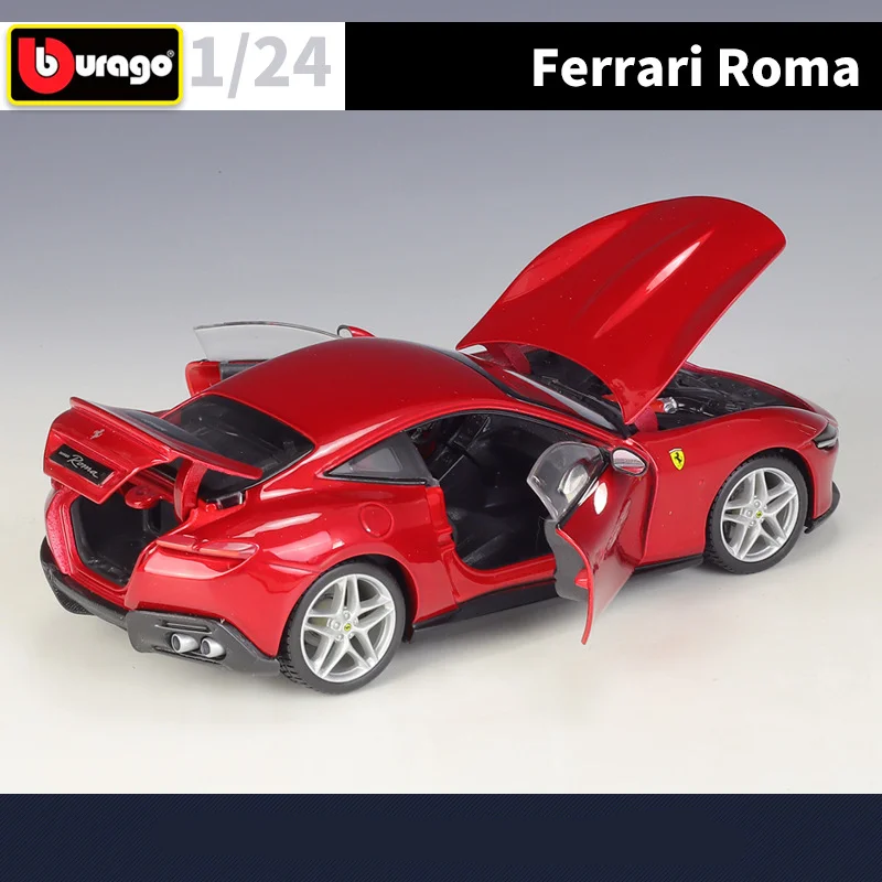 Maisto 1:24 Assembly Line Ferrari Roma, Red