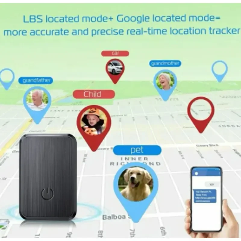 GF-08 Magnetic GPS Car Tracker Real-Time Tracking Anti-theft SIM Card Message Locator Mini GPS Tracker Anti-Lost Locator