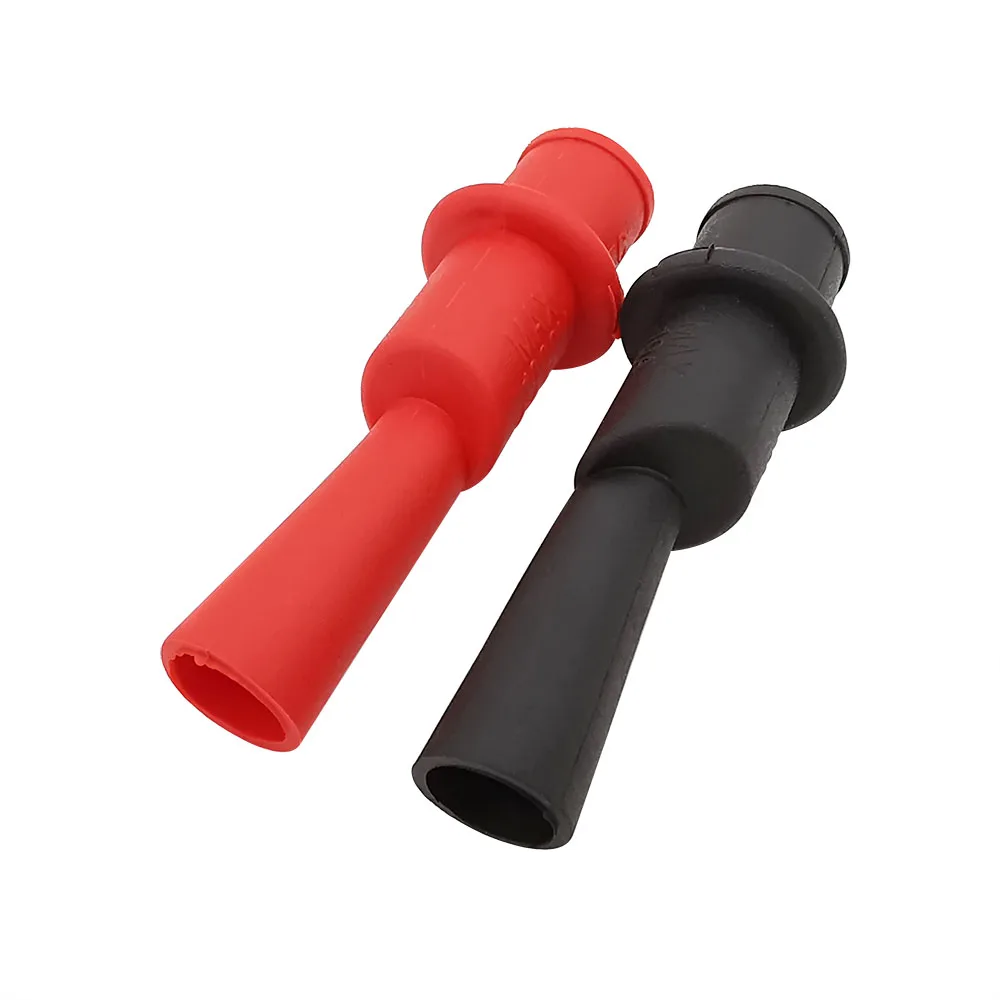 10A 1000V Alligator Clip Crocodile Test Lead Clips Red Black For Multimeter Tester Probe