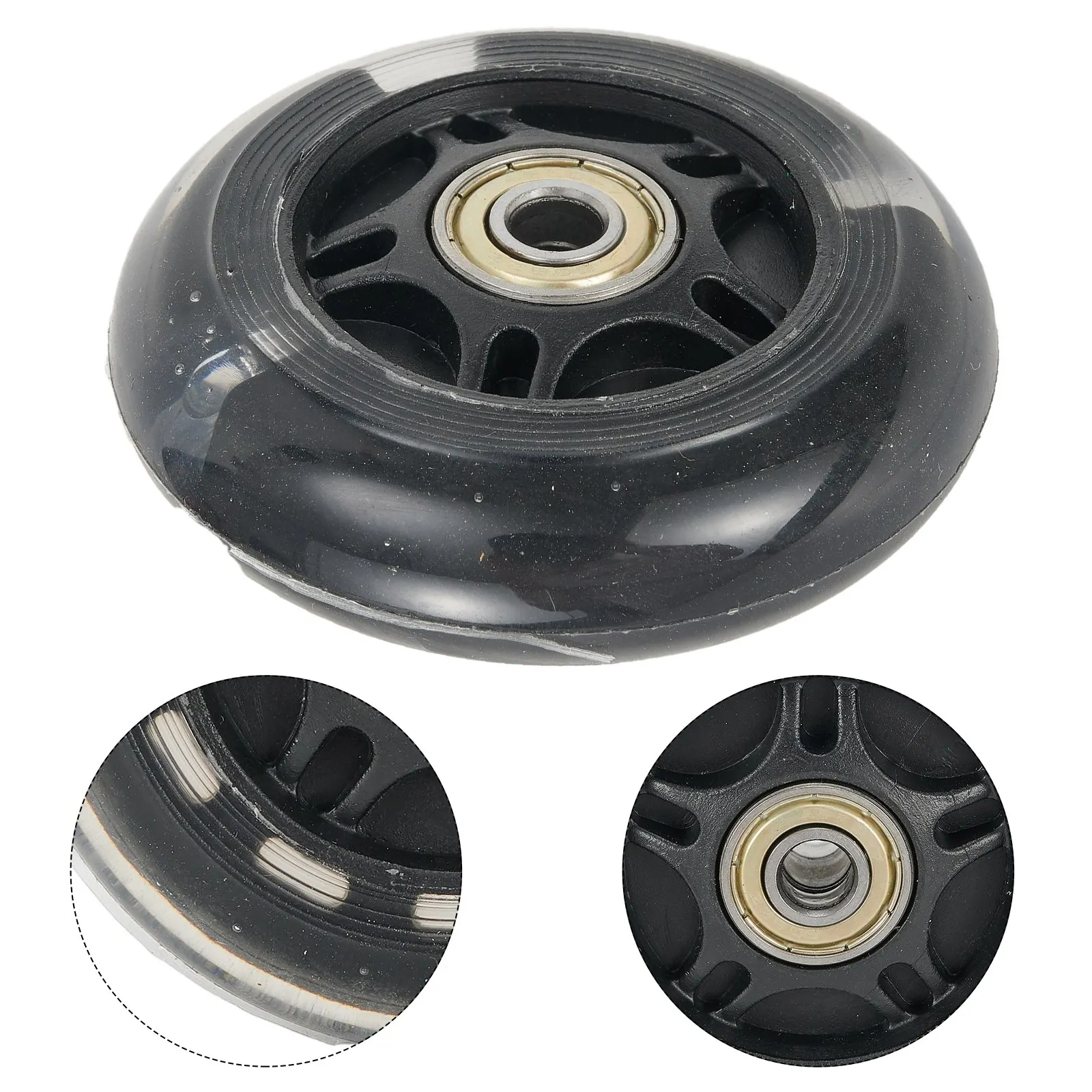 LED-Blink räder für Roller verbessern Ihr Skater lebnis mit hochwertigen Rädern mit einem Durchmesser von 80mm und 22cm – Detail 5
