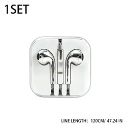 Retro Metal Electroplated Wired Earbuds with Mic and Dual Plug Options (3.5MM Plug)