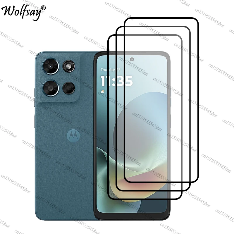Premium Full Glue Tempered Glass Screen and Camera Protector