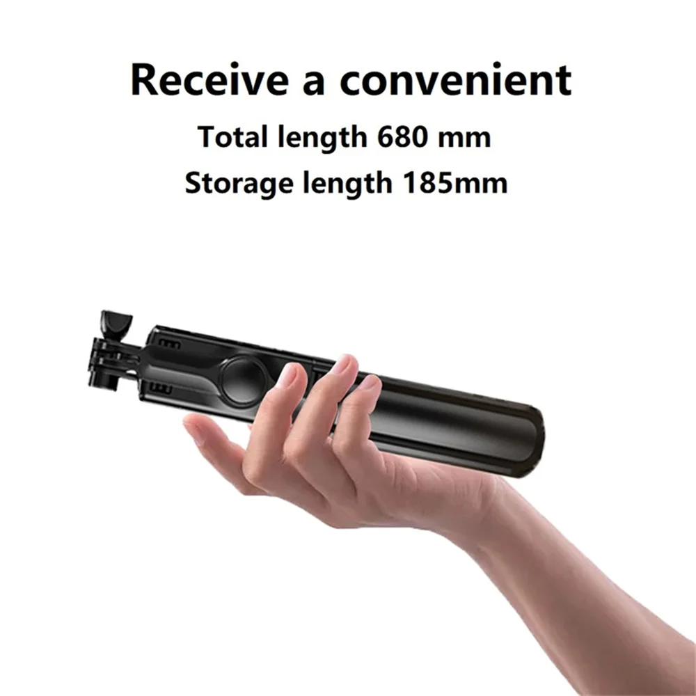 Bluetooth Wireless Mini Selfie Tripod Extendable Monopod Remote Shutter For iPhone Samsung Xiaomi Phone Holder selfie stick tripod cell phone selfie stick smartphone selfie stick selfie stick phone selfie tripod mobile phone holder smartphone shooting holder