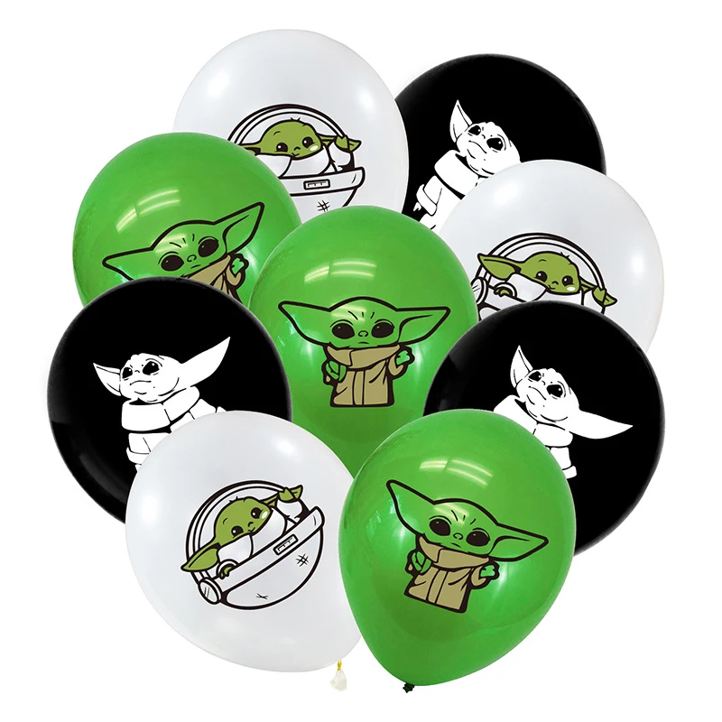 Disney Star Wars Party Yoda Baby Yoda Latex Balloon Combo Birthday