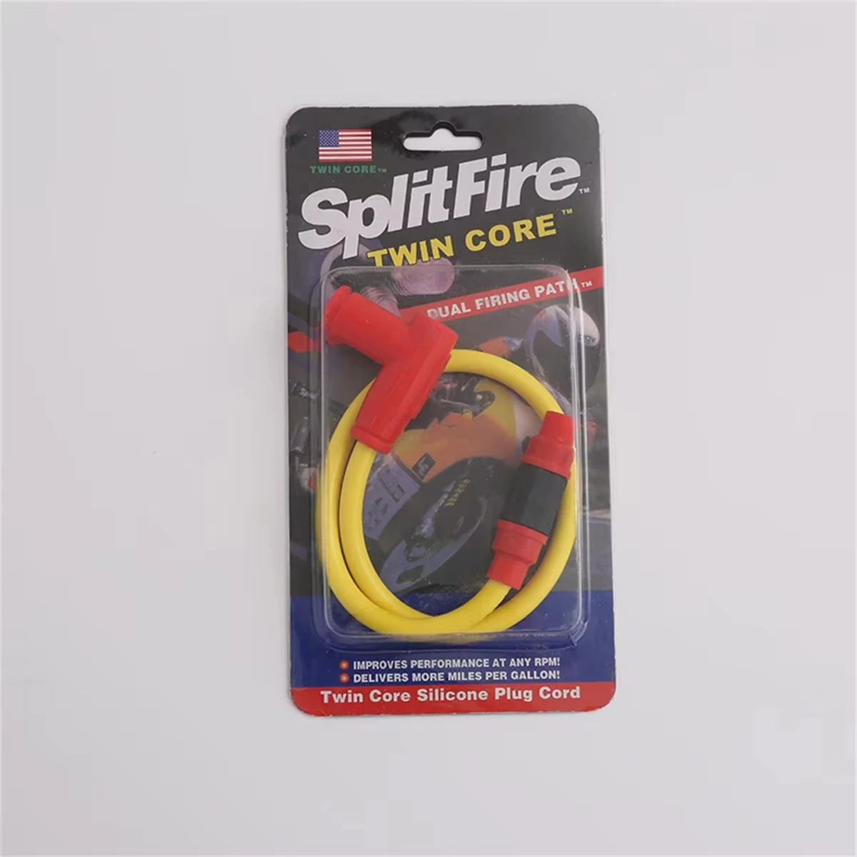 Universal Motorcycle Ignition Coil Spark Plug Iridium Power Cable for Dirt Bike Go Kart ATV Scooter Moped Yamaha Kawasaki