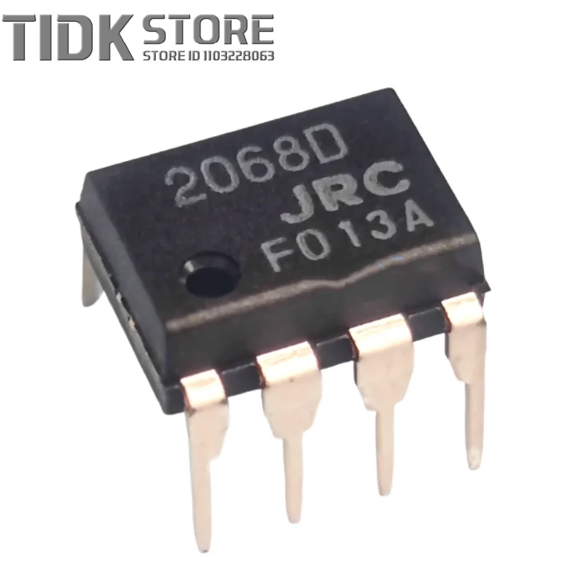 10PCS JRC2068D JRC2068 2068D NJM2068D DIP8 Chipsatz